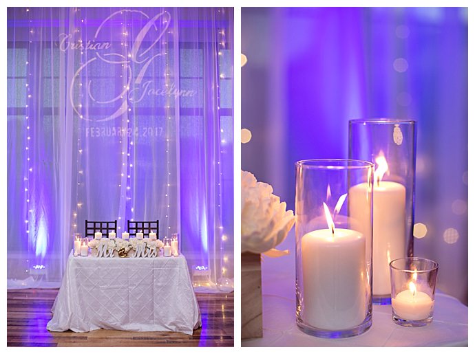 lavender decor lavender-and-white-reception-decor-kristen-weaver-photography