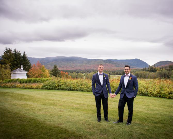 Kyle and Kevin’s Fall New Hampshire Wedding