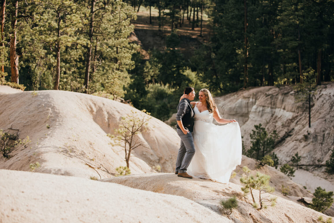 Rustic Woodsy Wedding