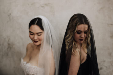 Wedding Inspiration with Black Dress