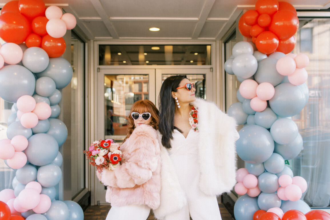 Valentine's Day Same Sex Wedding Inspiration