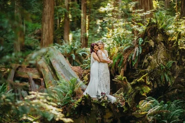 Romantic Elopement Amongst California’s Redwoods