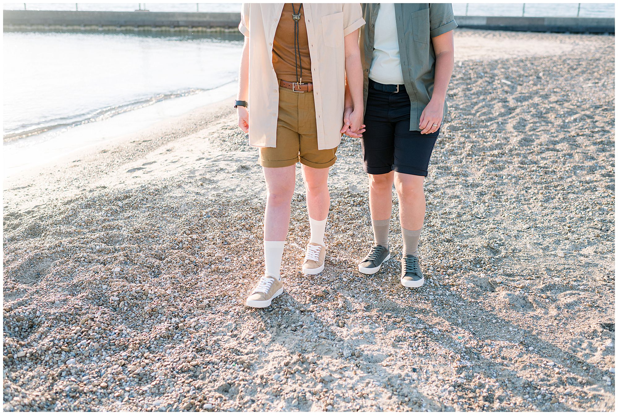 Hollywood Beach Chicago LGBTQ Engagement Photos