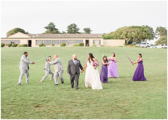 Classic Wedding Monterey Bay Golf Club Bayonet and Blackhouse