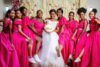 Hot Pink Bridesmaid Dresses