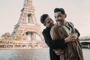 Gay Paris Engagement Shoot