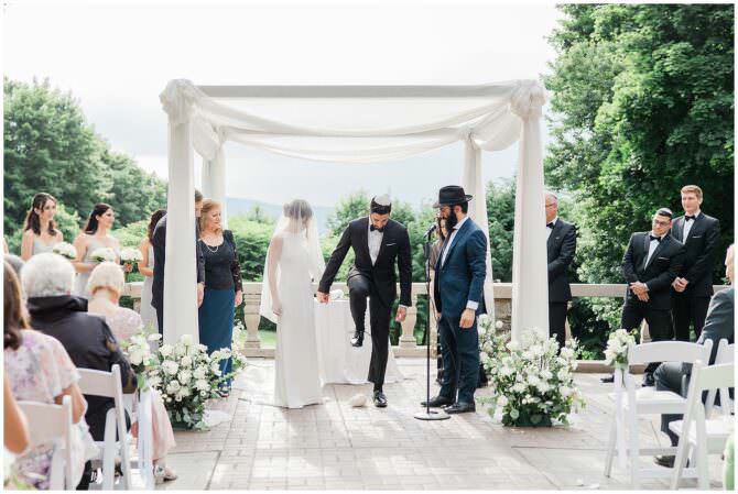 Jewish Wedding Tappan Hill Mansion New York